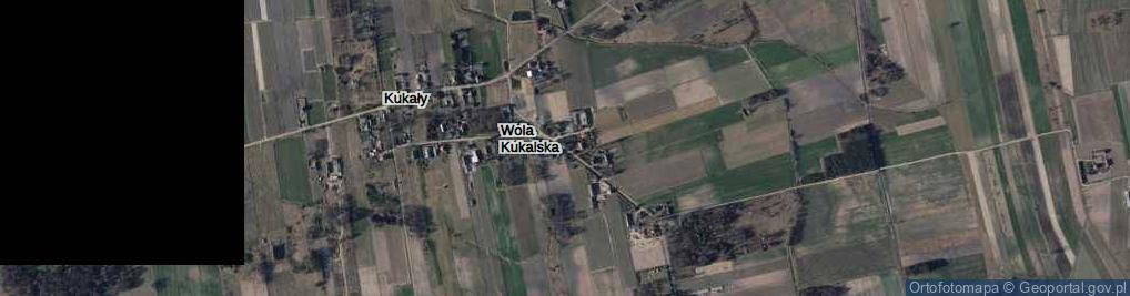Zdjęcie satelitarne Wola Kukalska ul.